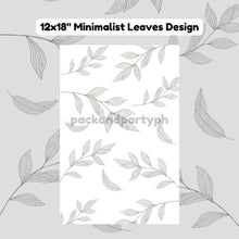 Load image into Gallery viewer, 12x18&quot; Tissue Wrapper - Minimalist Leaves
