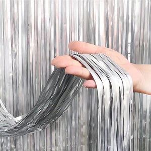 Foil Curtain Silver