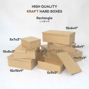 Rectangular Kraft Hard Boxes