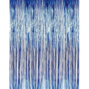 Foil Curtain Blue