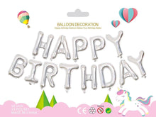 Load image into Gallery viewer, HBD Letter Foil 15&quot; (13 letters)

