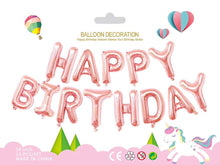 Load image into Gallery viewer, HBD Letter Foil 15&quot; (13 letters)
