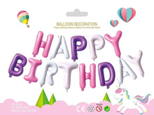 Load image into Gallery viewer, HBD Letter Foil 15&quot; (13 letters)
