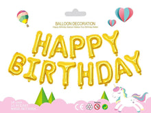 Load image into Gallery viewer, HBD Letter Foil 15&quot; (13 letters)
