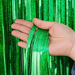 Foil Curtain Green