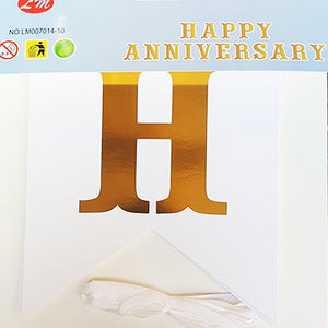 Anniversary (Bold Letters) Banner