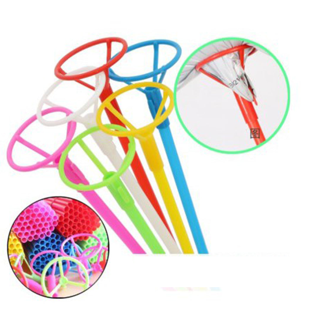 5pcs Foil Balloon Sticks / Caps