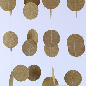 Bunting - Circles (Glam Gold)