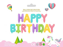 Load image into Gallery viewer, HBD Letter Foil 15&quot; (13 letters)
