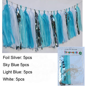 Tassel Garland - Ocean Blue