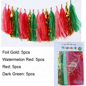 Tassel Garland - Tropical Slush