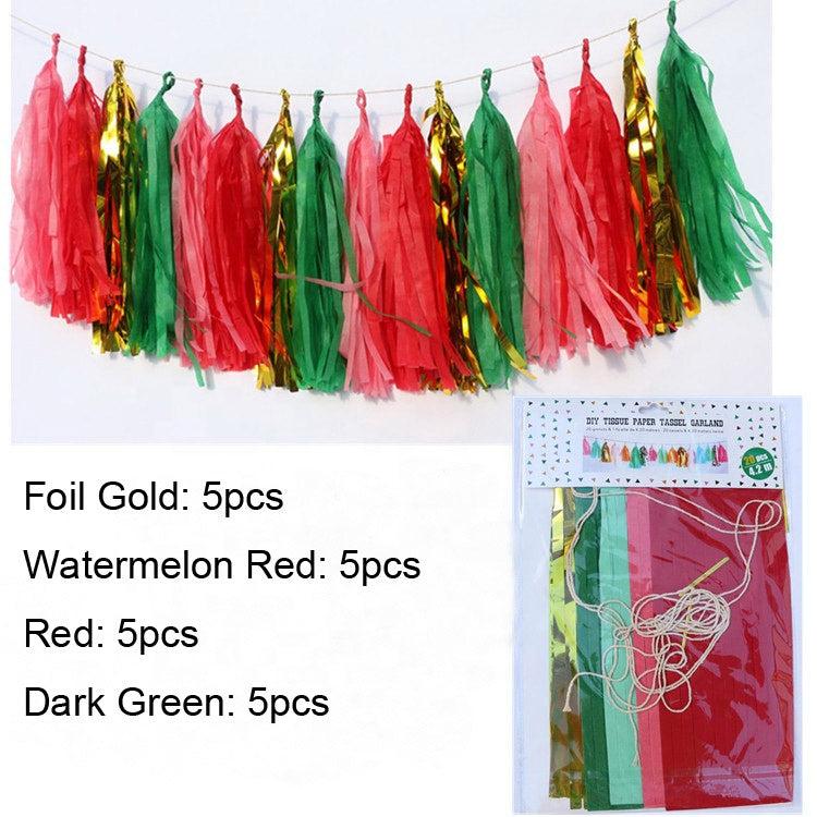 Tassel Garland - Tropical Slush