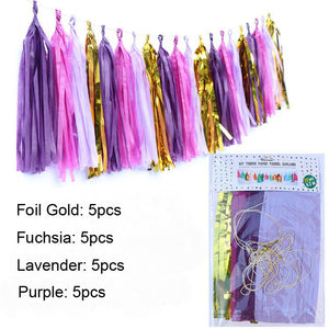 Tassel Garland - Purple Dreams