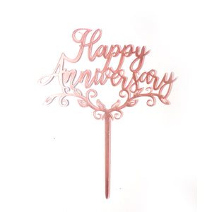 Anniversary Topper - Rose Gold