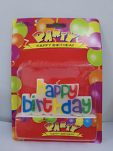 Load image into Gallery viewer, Happy Birthday Candle - packandparty
