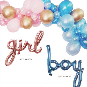 Gender Reveal Garland Set