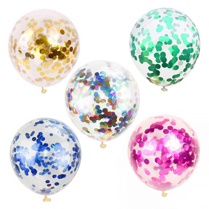 Confetti Balloons - Size 12" (5s)