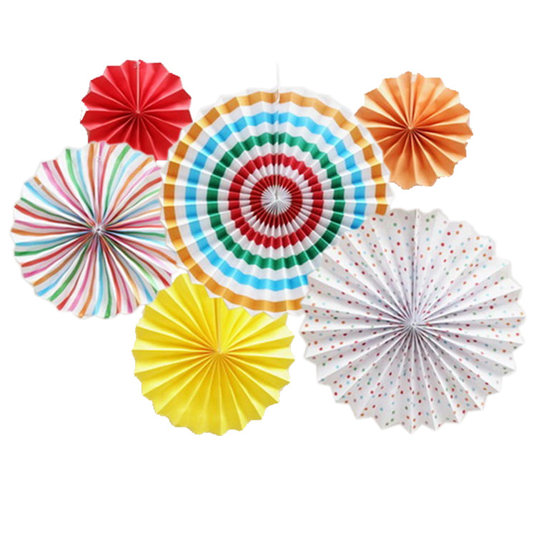 Party Fan Dainty Multicolor