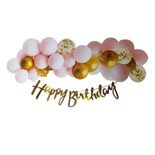 Load image into Gallery viewer, Balloon Garland Kit - Powder Pink and Blue Colorway
