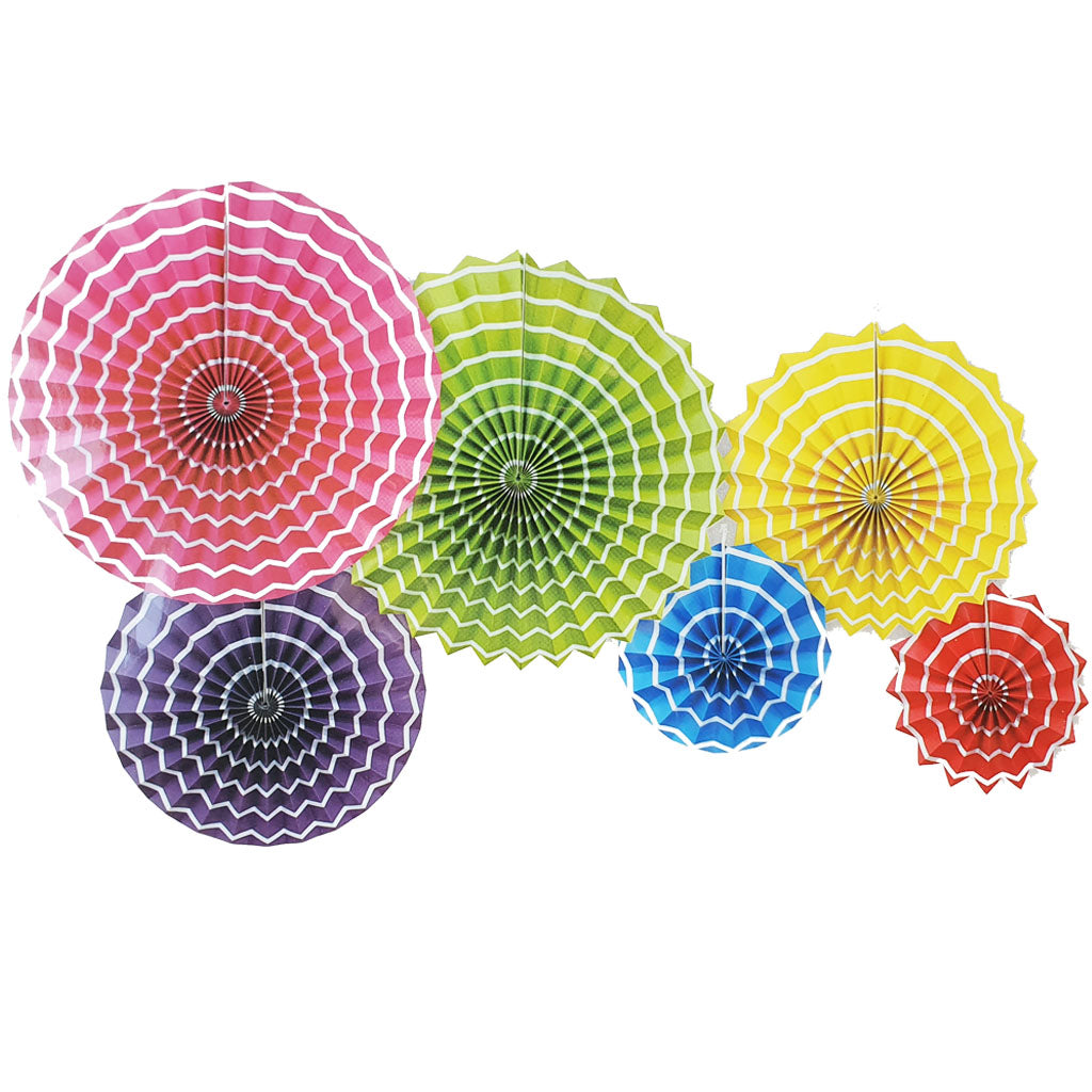 Party Fan Multicolor (Spiral)