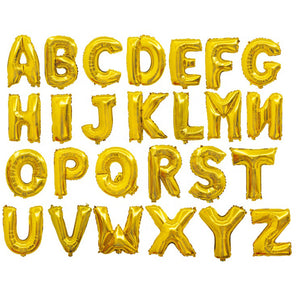 15" Foil Letter - Gold