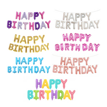 Load image into Gallery viewer, HBD Letter Foil 15&quot; (13 letters)
