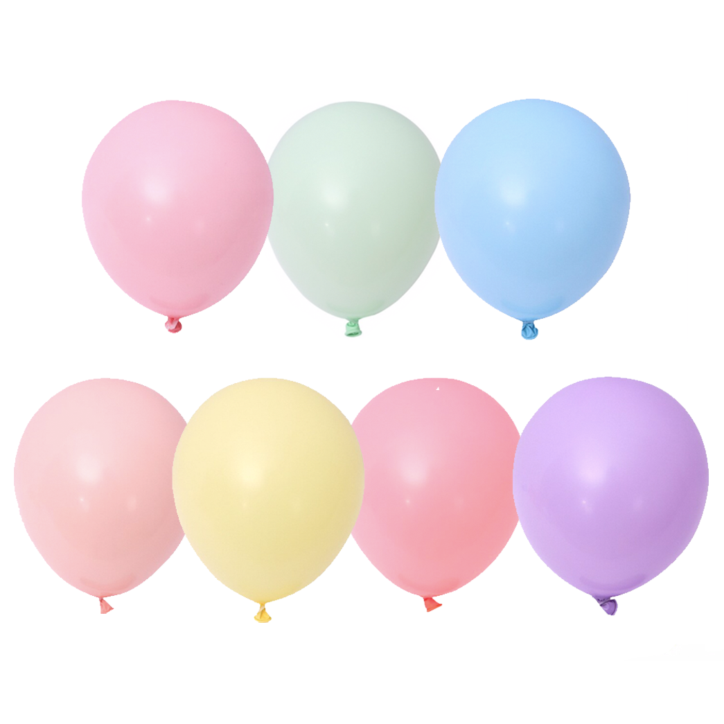 Pastel color online balloons