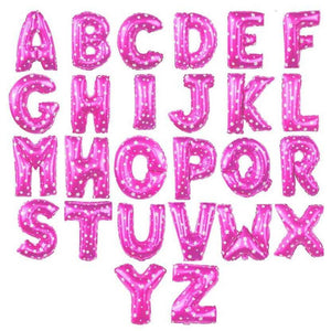 15" Foil Letter - Pink