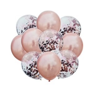 10 in 1 - Confetti and Pearl Balloons