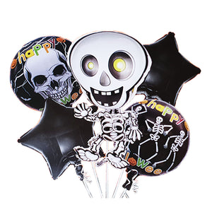 5 in 1 - Halloween Funky Skeleton Set