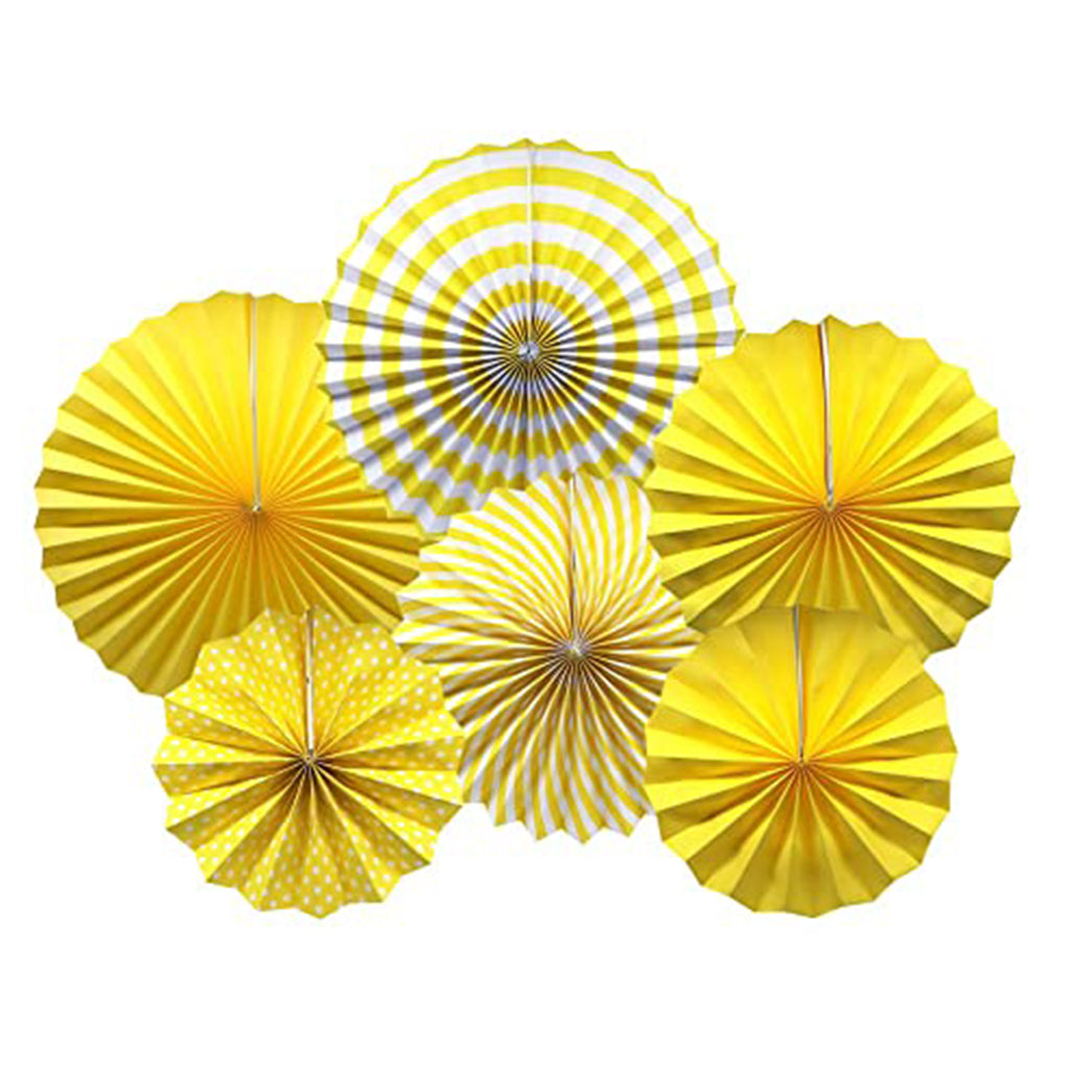 Party Fan Yellow